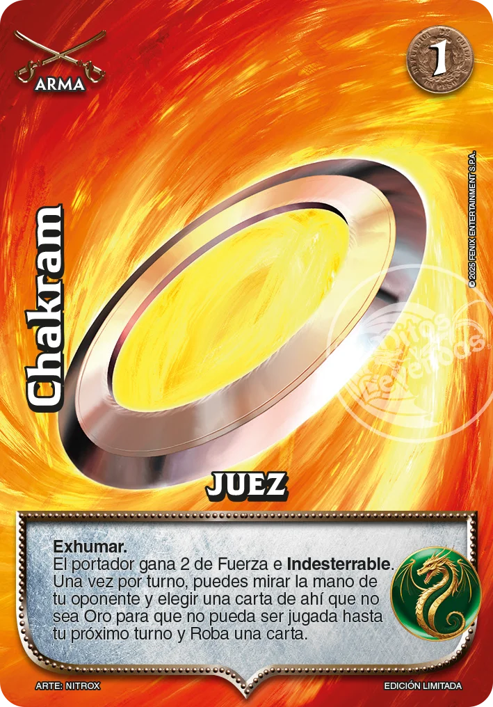 Chakram 「libertadores-248」「ES」