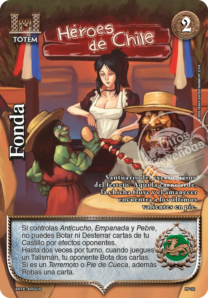 Fonda 「libertadores-250」「ES」