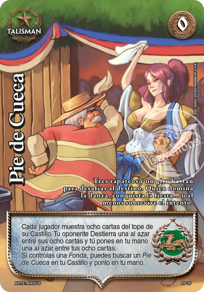 Pie de Cueca 「libertadores-253」「ES」