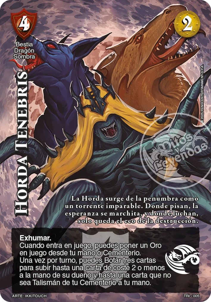 Horda Tenebris 「libertadores-256」「ES」