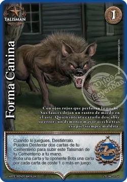 Forma Canina #158 · Mitos y Leyendas