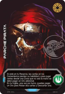 Parche Pirata 「LB24-022」「ES」