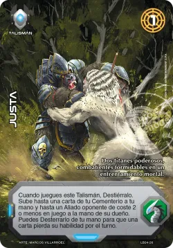 Justa 「LB24-026」「ES」