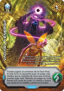 Vaciar la Energía 「LB24-039」「ES」