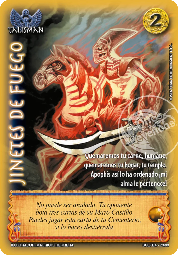 Jinetes de Fuego 「lpb-4.0-390」「ES」