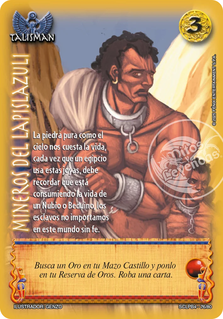 Mineros de Lpislázuli 「lpb-4.0-396」「ES」
