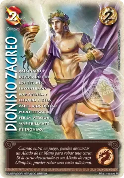 Dionosio Zagreo #162 · Mitos y Leyendas