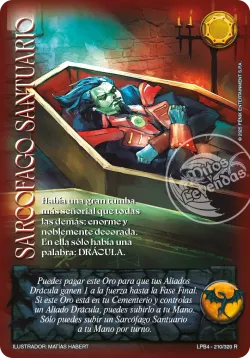 Sarcófago Santuario #210 · Mitos y Leyendas