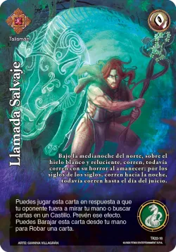 Llamada Salvaje 「TK22-013」「ES」