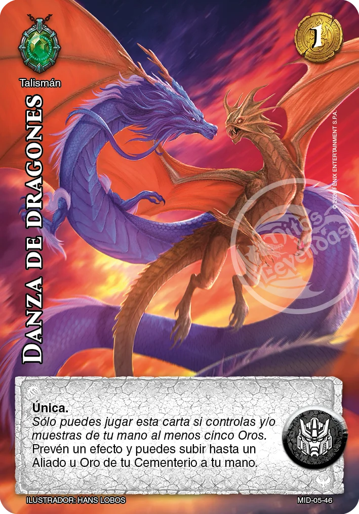 Danza de los dragones 「mazo-imp-dragon-005」「ES」