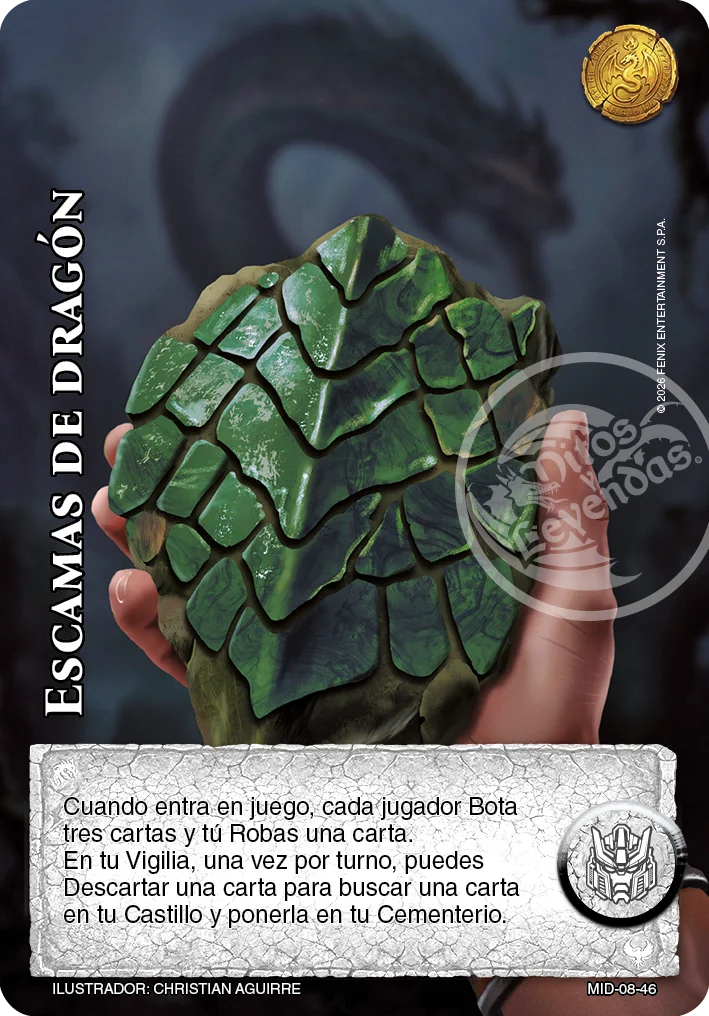 Escamas de dragón 「mazo-imp-dragon-008」「ES」