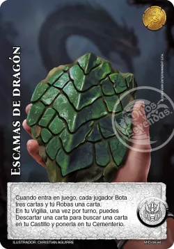 Escamas de dragón 「mazo-imp-dragon-008」「ES」