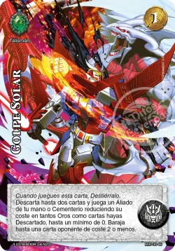 Golpe Solar 「mazo-imp-dragon-030」「ES」