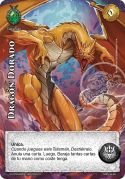 Dragón Dorado 「mazo-imp-dragon-034」「ES」