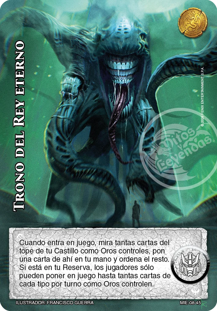 Trono del Rey eterno 「mazo-imp-eterno-009」「ES」
