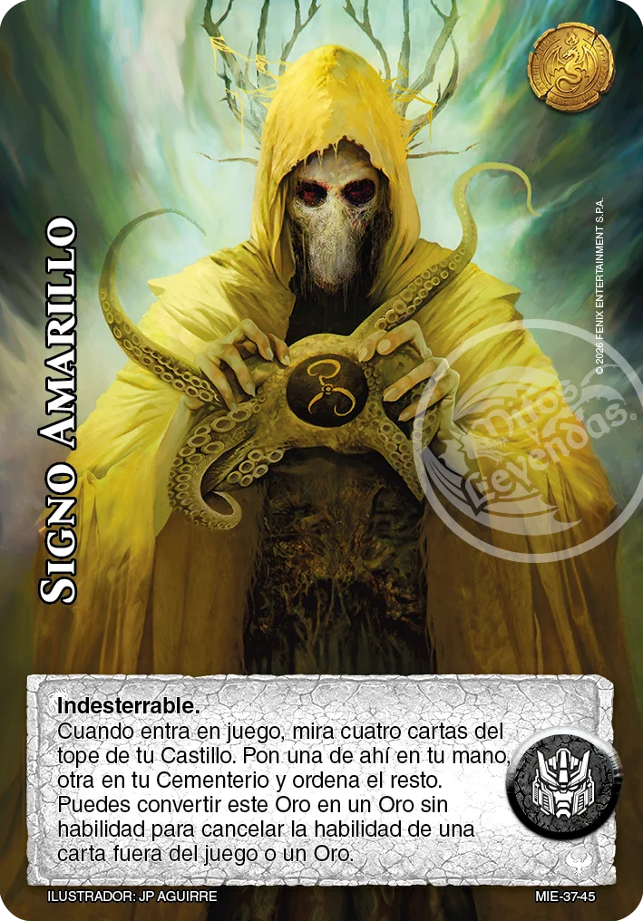 Signo Amarillo 「mazo-imp-eterno-038」「ES」