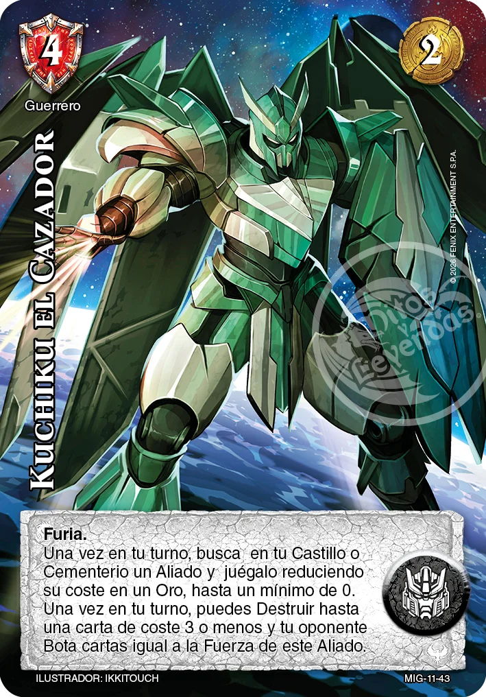 Kuchiku el Cazador 「mazo-imp-guerrero-011」「ES」