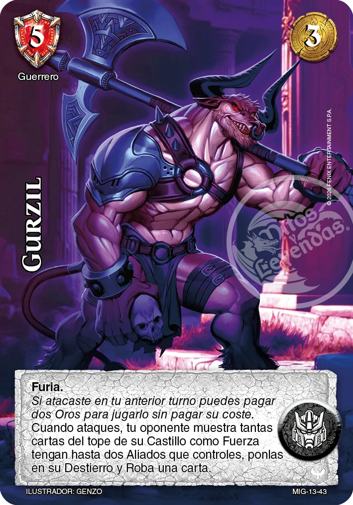 Gurzil 「mazo-imp-guerrero-013」「ES」