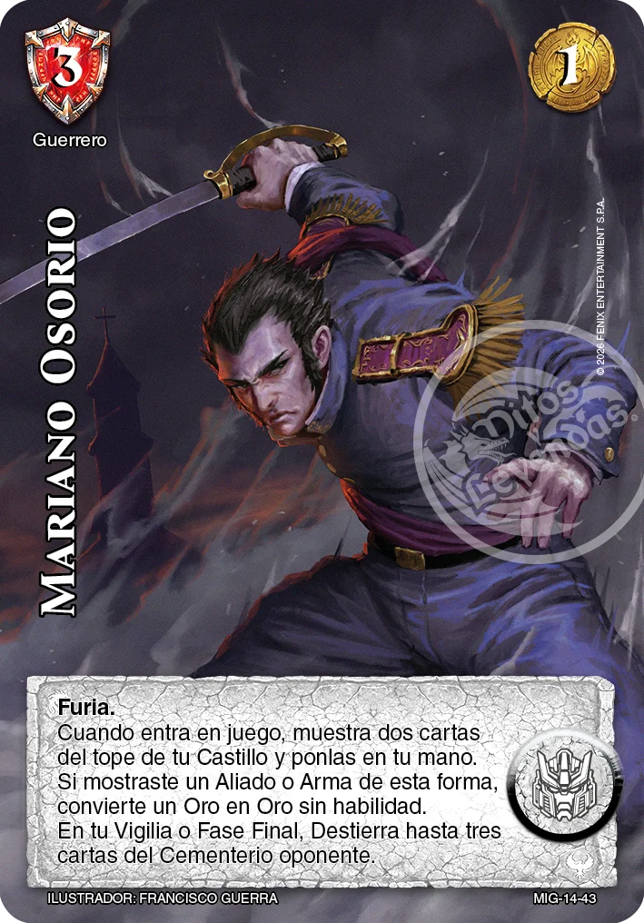 Mariano Osorio 「mazo-imp-guerrero-014」「ES」