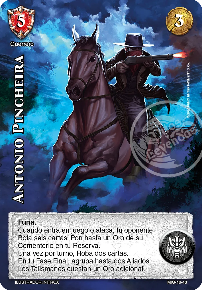 Antonio Pincheira 「mazo-imp-guerrero-016」「ES」