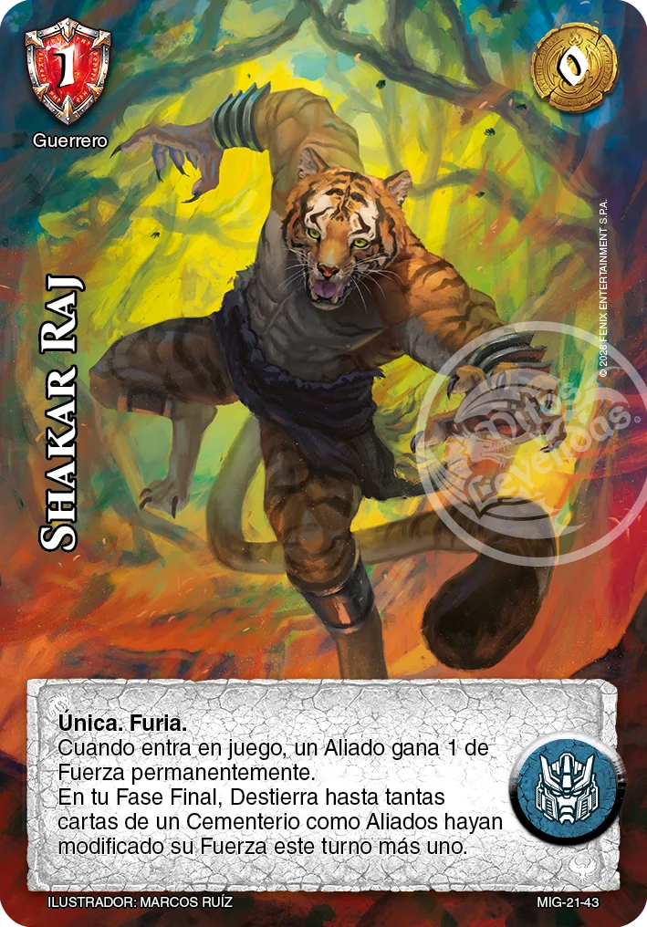 Shakar Raj 「mazo-imp-guerrero-021」「ES」
