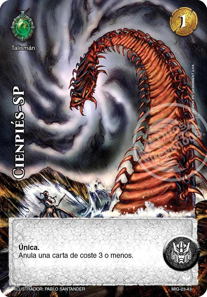 Cienpiés-SP 「mazo-imp-guerrero-023」「ES」