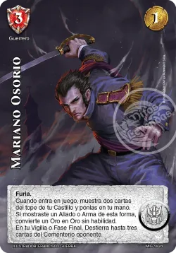 Mariano Osorio 「mazo-imp-guerrero-014」「ES」