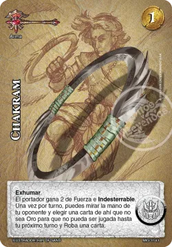 Chakram 「mazo-imp-guerrero-031」「ES」