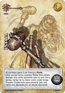 Estaca 「mazo-imp-guerrero-033」「ES」