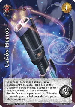 Cañón Helios 「mazo-imp-guerrero-034」「ES」