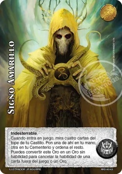 Signo Amarillo 「mazo-imp-guerrero-040」「ES」