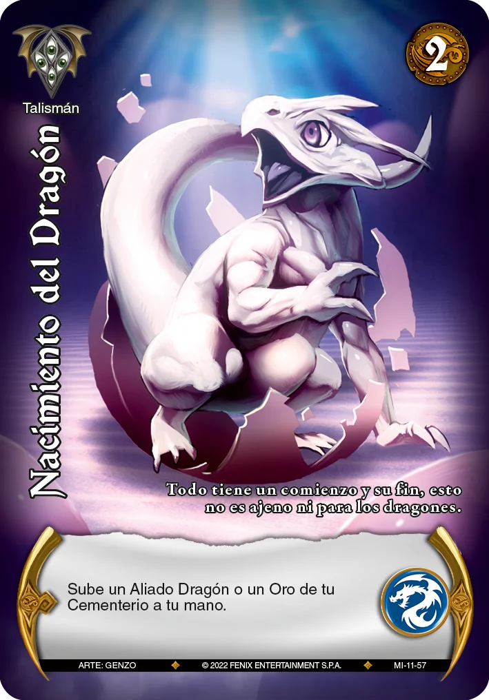 Nacimiento del Dragón 「MI-011」「ES」