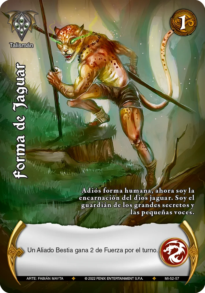 Forma de Jaguar 「MI-052」「ES」