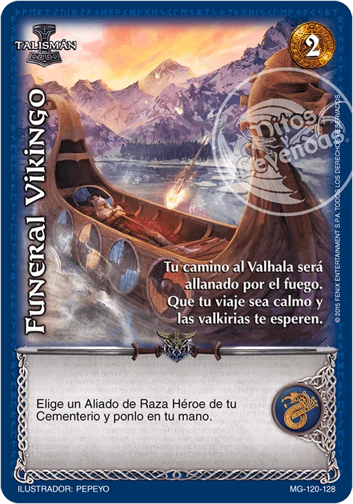 Funeral Vikingo 「midgard-120」 (ES)