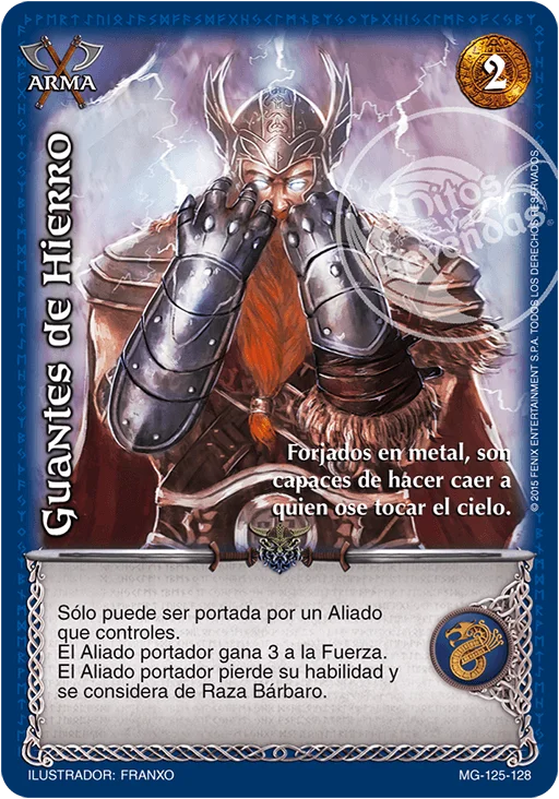 Guantes de Hierro 「midgard-125」 (ES)
