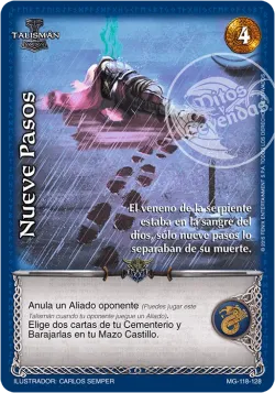 Nueve Pasos 「MG-118」「ES」