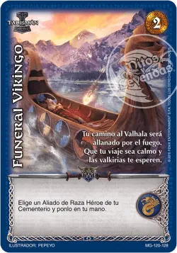 Funeral Vikingo 「MG-120」「ES」