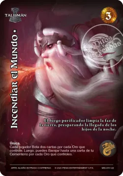 Incendiar el Mundo * 「MG-156」「ES」