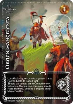 Orden Sangrienta 「MG-163」「ES」