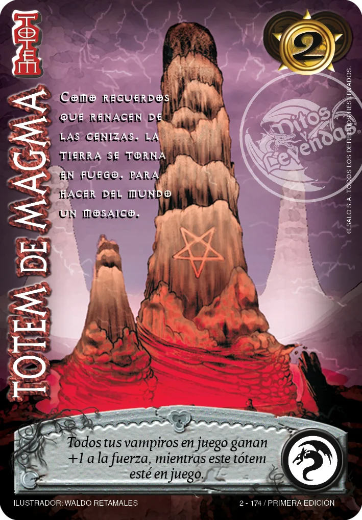 Totem de magma 「MGO-128」「ES」