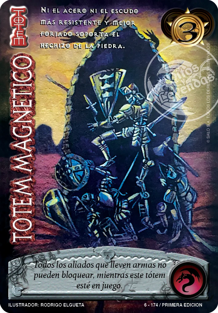Totem magnetico 「MGO-132」「ES」