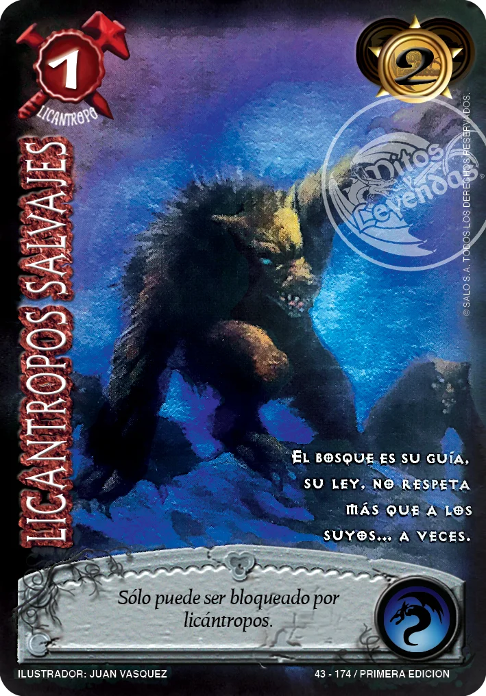 Licantropos salvajes 「MGO-169」「ES」