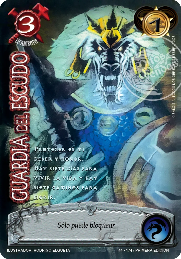 Guardia del escudo 「MGO-170」「ES」