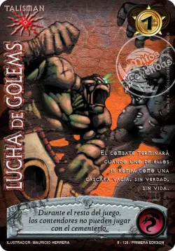 Lucha de Golems #008 · Mitos y Leyendas