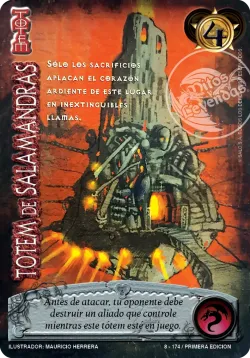 Totem de salamandra 「MGO-134」「ES」