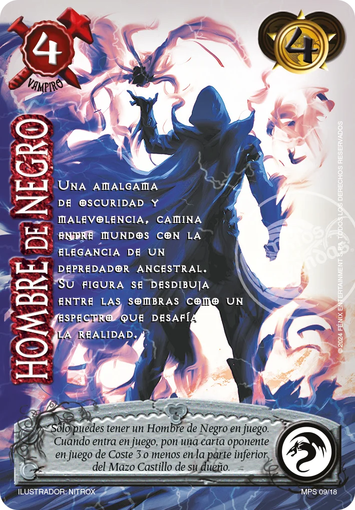 Hombre de Negro 「MPS-010」「ES」