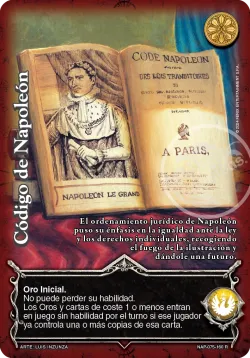 Código de Napoleón #075 · Mitos y Leyendas