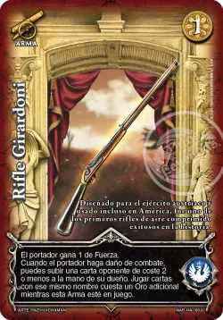 Rifle Girardoni #149 · Mitos y Leyendas