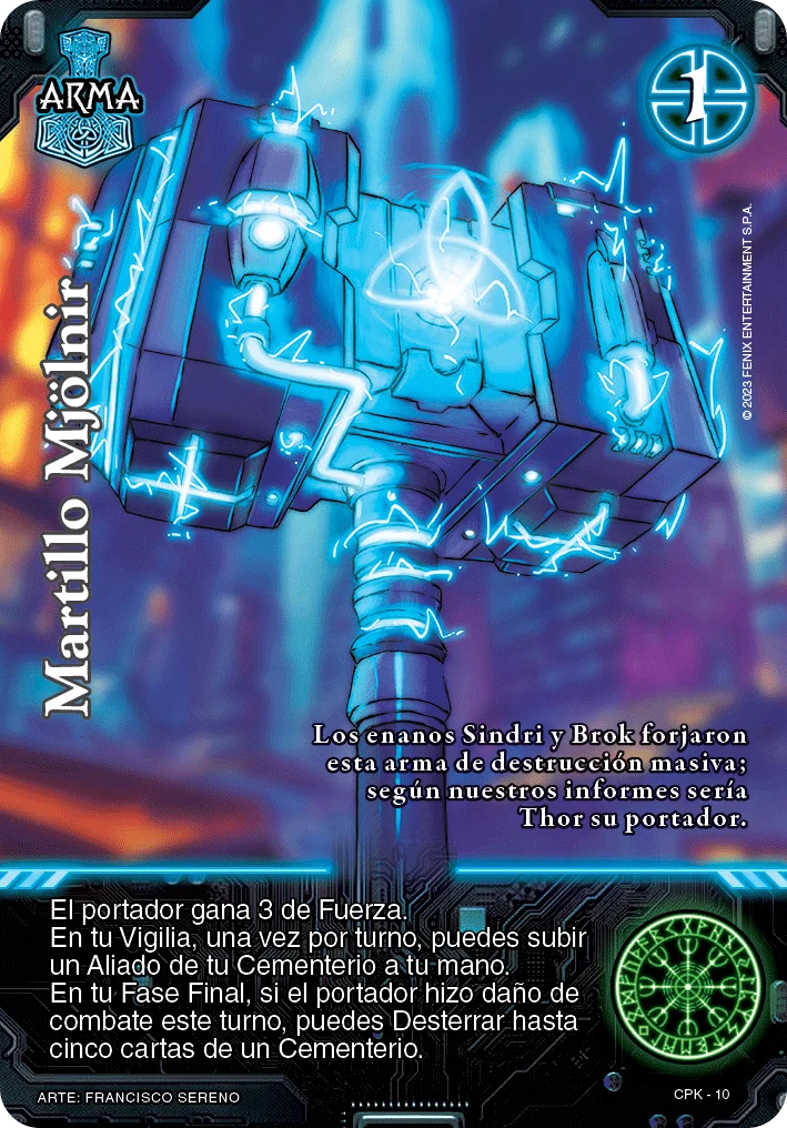 Martillo Mjölnir 「neo_midgard-010」「ES」