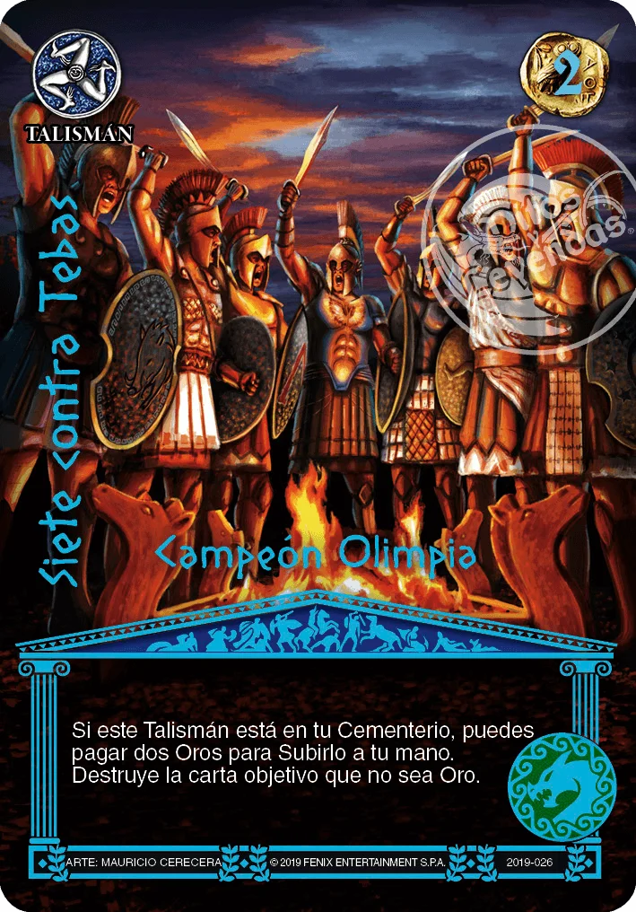 Siete contra Tebas 「olimpia-274」 (ES)